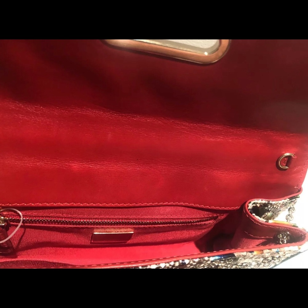 ❤️SOLD❤️$2495NWT CHRISTIAN LOUBOUTIN PYTHON CLUTCH - Picture 6 of 6